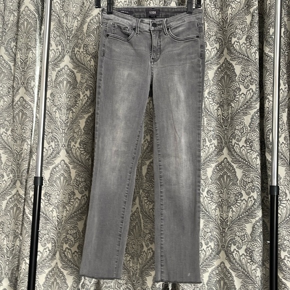 NYDJ Denim - NYDJ FADED GRAY STRETCH JEANS